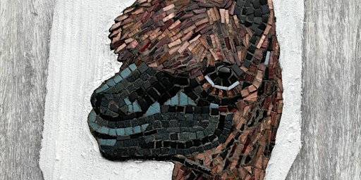 Portrait of an Alpaca: Outdoor Mosaics
