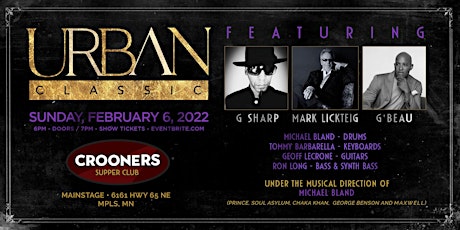 Urban Classic Featuring G Sharp, Mark Lickteig and G'Beau tickets