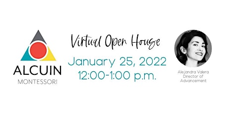 Alcuin Montessori January Virtual Open House biglietti