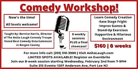 Comedy Workshop! tickets