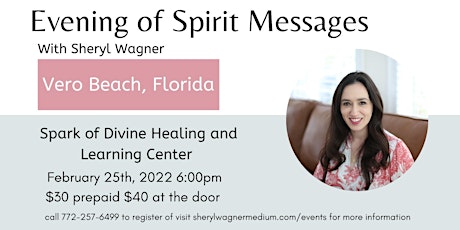 Evening of Spirit Messages Vero Beach, FL