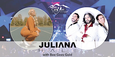 Juliana Hale with Bee Gees Gold tickets