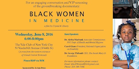 Black Women in Medicine at The Yale Club primary image