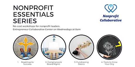 Hauptbild für NONPROFIT ESSENTIALS SERIES: 4 Tools to Grow Your Org