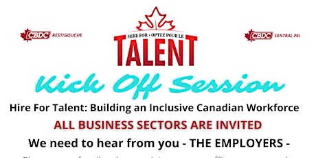 Hire for Talent - Building an Inclusive Canadian Workforce tickets