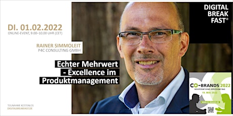 "Echter Mehrwert - Excellence im Produktmanagement" mit Rainer Simmoleit billets