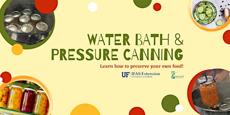 Water Bath and Pressure Canning tickets