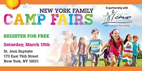 New York Family Camp Fair - Upper East  Side tickets