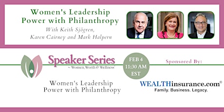 Speaker Series - Women's Leadership Power with Philanthropy boletos