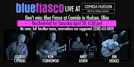 Blue Fiasco: Live Jazz at Comida, Hudson, Ohio tickets