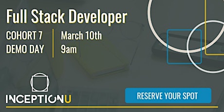 InceptionU Full Stack Developer Cohort 7 Demo Day