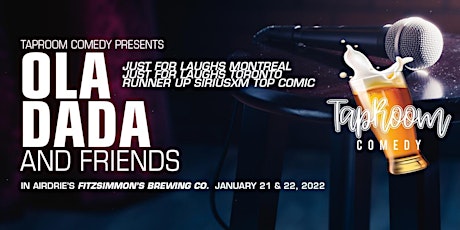 Taproom Comedy Presents:  Ola Dada & Friends at Fitzsimmons Brewing! tickets
