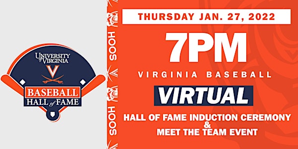 Virtual Virginia Baseball Meet the Team and 2021-2022 Hall of Fame Ceremony