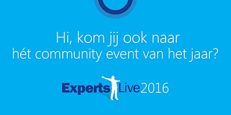 Primaire afbeelding van Experts Live NL 2016
