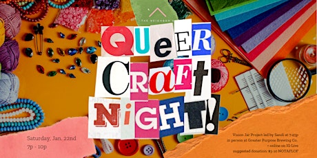 Queer Craft Night tickets