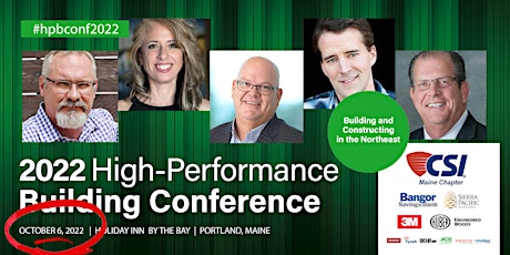 2022 High-Performance Building Conference tickets