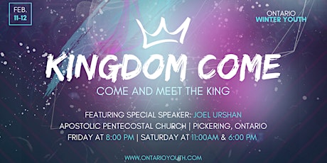 ONTARIO WINTER YOUTH  | KINGDOM COME tickets