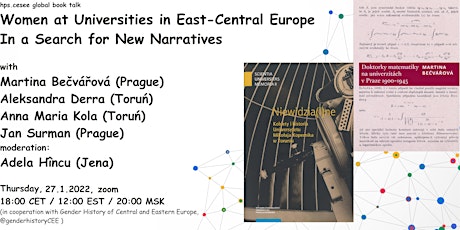 global book talk: Women at  Universities in East-Central Europe