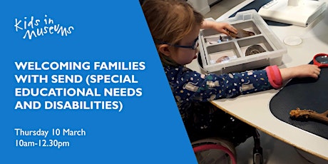 Welcoming families with Special Educational Needs and Disabilities (SEND) primary image