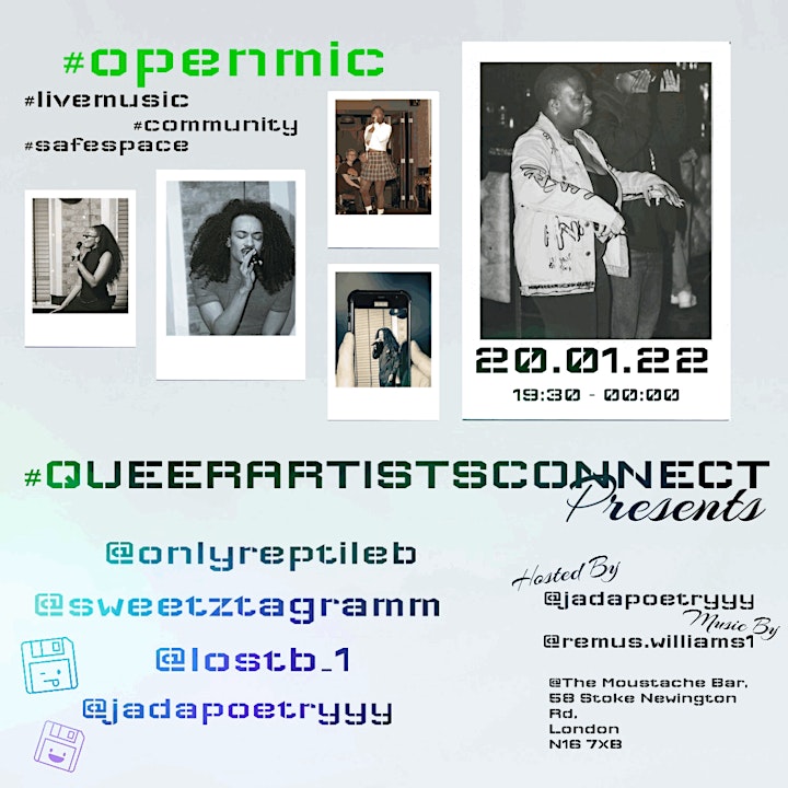 
		Queer Artists Connect - Open Mic image
