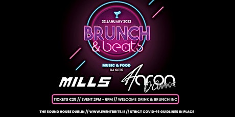 Fluttertone Presents Brunch and Beats w MILLS & Aaron O'Connor tickets