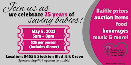 25 Years of Saving Babies ~ Big Day of Giving Fundraiser tickets