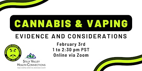Cannabis and Vaping: Current Evidence and Considerations tickets