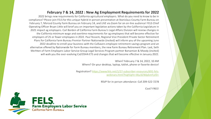 
		New Ag Employment Requirements for 2022 image
