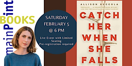 Allison Buccola "Catch Her When She Falls" Book Launch tickets