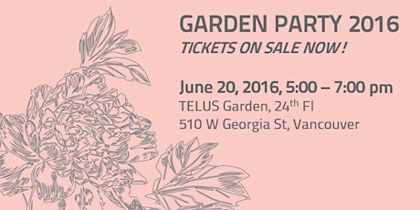 FWE Garden Party 2016 | Exceptional Entrepreneurs + Entourage Invited primary image