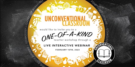 Teacher Workshop - Live Webinar - Unconventional Classroom tickets