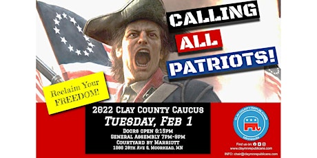 2022 Clay County Republican Caucus tickets