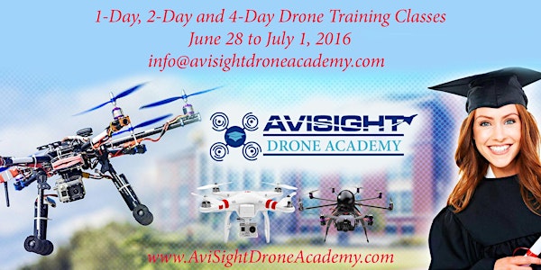 AviSight Drone Academy - 1-day, 2-day and 4-day Training Courses.