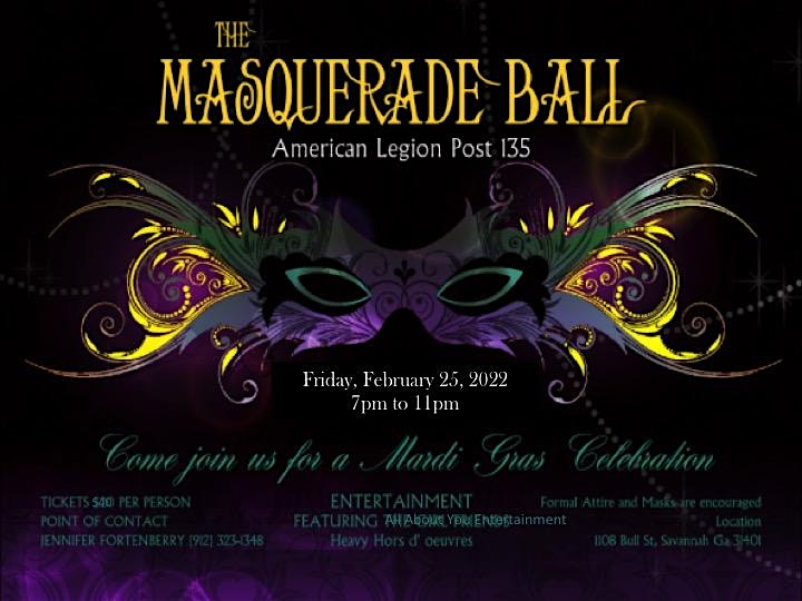 The Masquerade Ball - Mardi Gras Celebration image