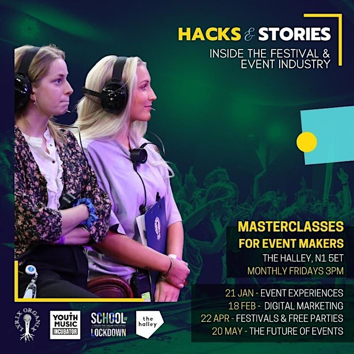 Hack & Stories: Digital Marketing for Event Makers - 02 w/Haydn Corrodus image