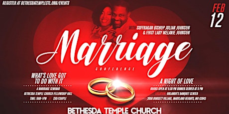 BTC Marriage Conference tickets
