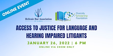 Access to Justice for Language and Hearing Impaired Litigants (Virtual CLE) boletos