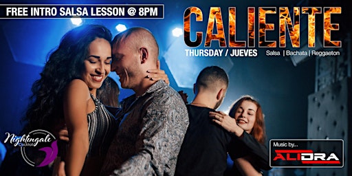 Caliente! (Free Salsa Lessons + Bachata & Reggaeton)