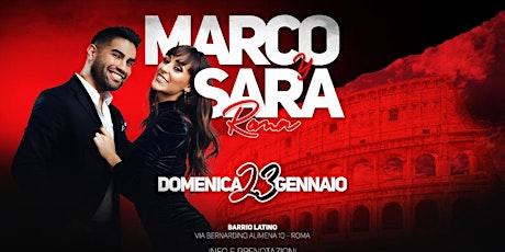 MARCO y SARA Roma - Open Class di BACHATA biglietti
