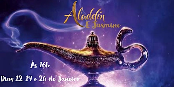 Desconto: Aladdin e Jasmine, no Teatro São Cristovão