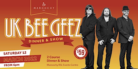 UK Bee Geez - Dinner & Show tickets