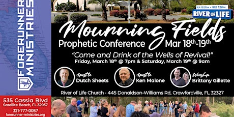 Mourning Fields Prophetic Conference tickets