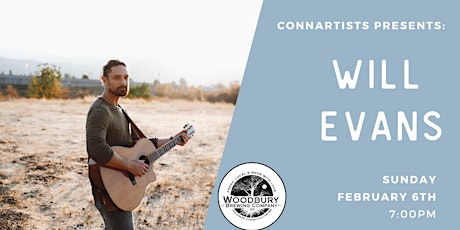 Will Evans at the Woodbury Brewing Company tickets