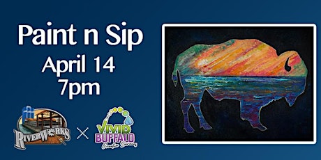 Bison Sunrise Paint n Sip at Buffalo RiverWorks tickets