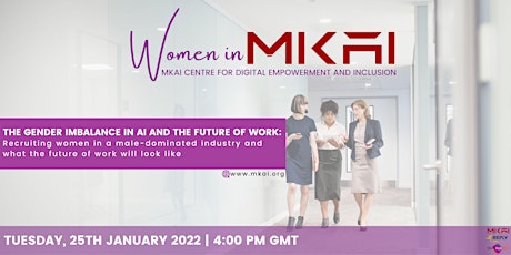 The gender imbalance in Artificial Intelligence and the future of work tickets