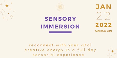 Sensory Immersion tickets