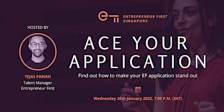 EF Singapore | Ace Your Application tickets