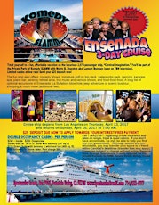 ENSENADA KOMEDY CRUISE $240+ (deposit $25 due now) **OUR LAST ONE SOLD OUT!! primary image