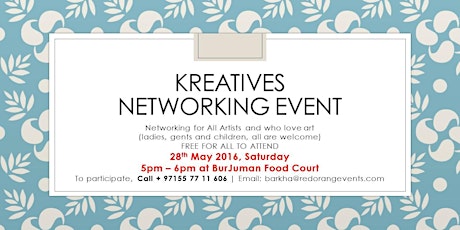 KREATIVES SUMMER NETWORKING EVENT primary image