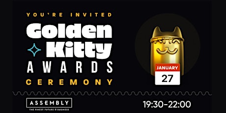 Product Hunt Istanbul Meetup: The 2021 Golden Kitty Awards tickets